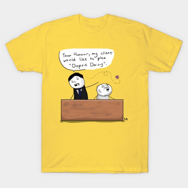 "Oopsie Daisy" T-Shirt by OddComics